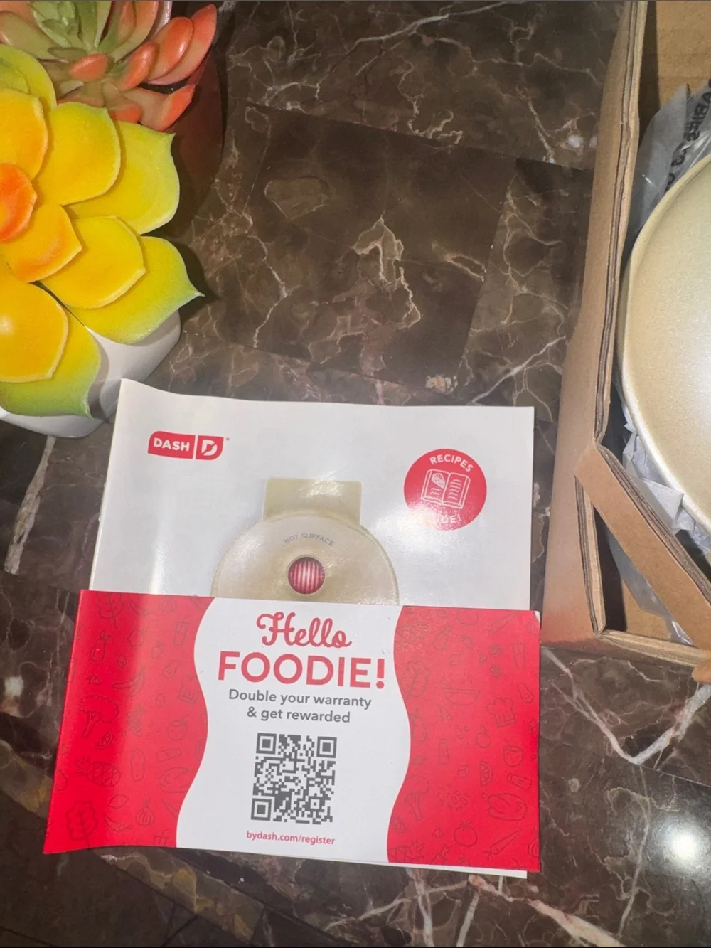 Dash Reindeer Mini Waffle Maker
